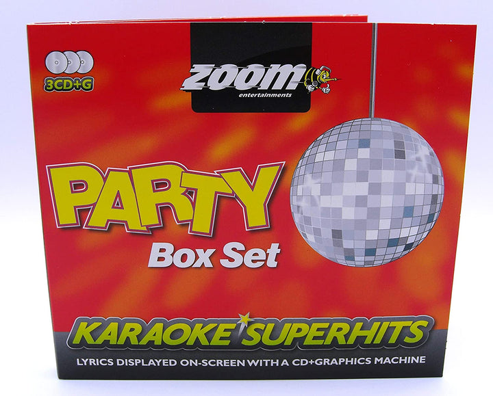 Zoom Karaoke CD+G – Party Superhits – Triple CD+G Karaoke Pack [Audio-CD]
