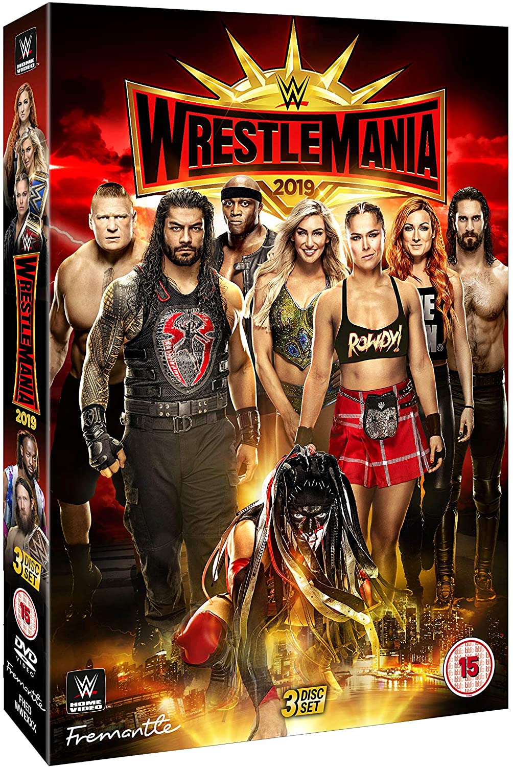 WWE WrestleMania ディスクセット WWF WWE - WrestleMania X-Seven 17 DVD 2 DISC Set - NEW