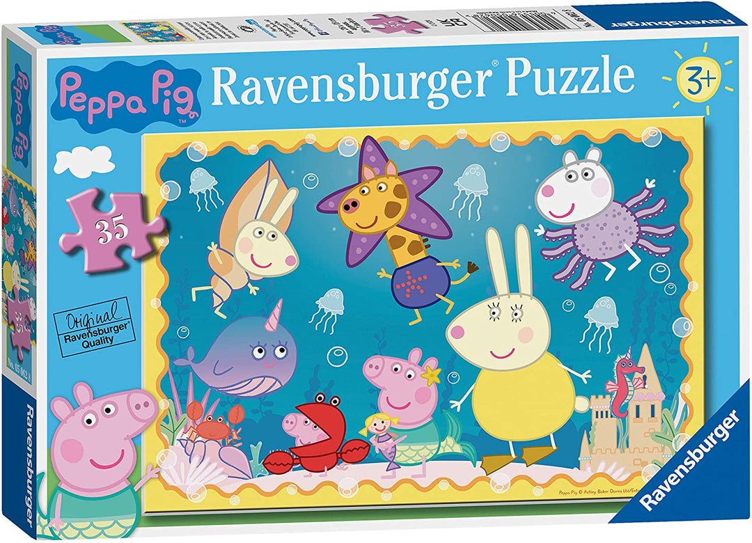 Ravensburger 05062 Peppa Pig – Unterwasserabenteuer 35tlg