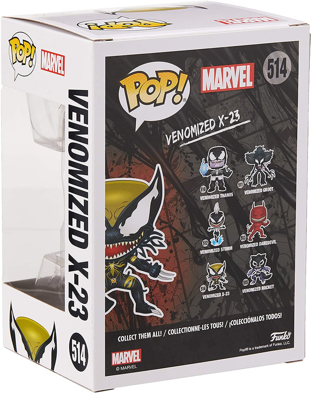Marvel Venom Venomizer X-23 Funko Pop! Vinilo n. ° 514