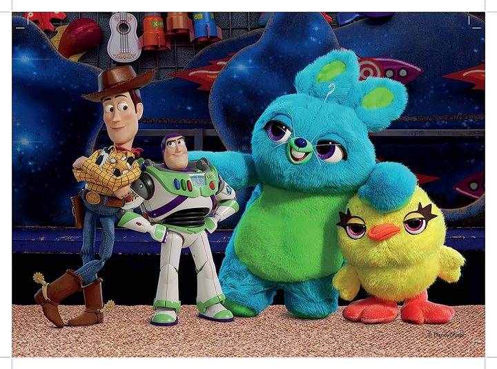 4 in 1 Disney Toy Story 4 Legpuzzel - In Koffer