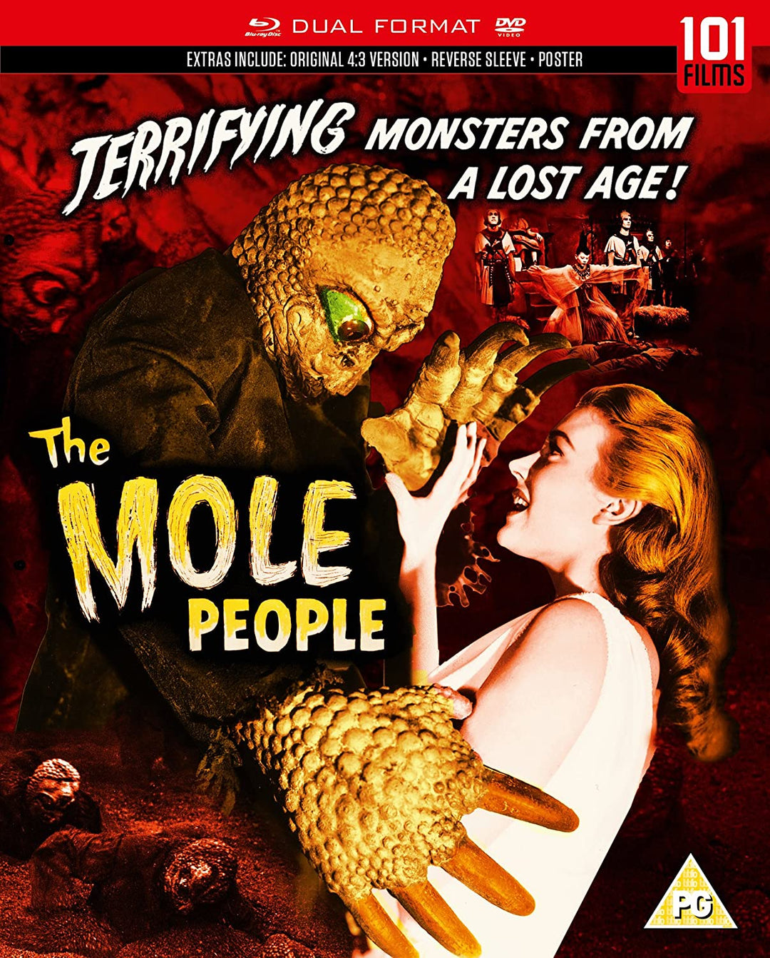 Mole People (Dualformat) [Blu-ray]