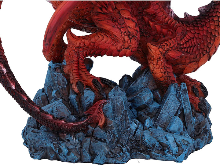 Nemesis Now Crimson Guard Drachenfigur, 16,5 cm, Rot, U5543T1