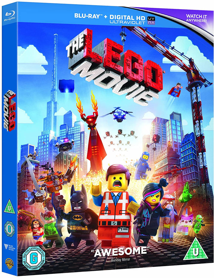 The LEGO Movie [2014] [Region Free] [Blu-ray]