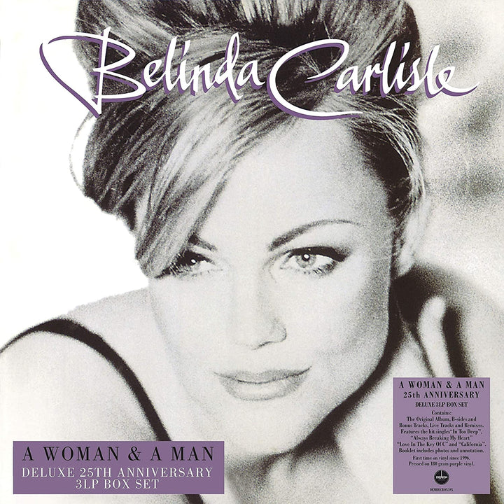 Belinda Carlisle – A Woman and A Man – 25th Anniversary – 180g lila Vinyl) [Vinyl]