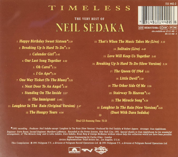 Timeless: The Very Best Of [Audio CD]