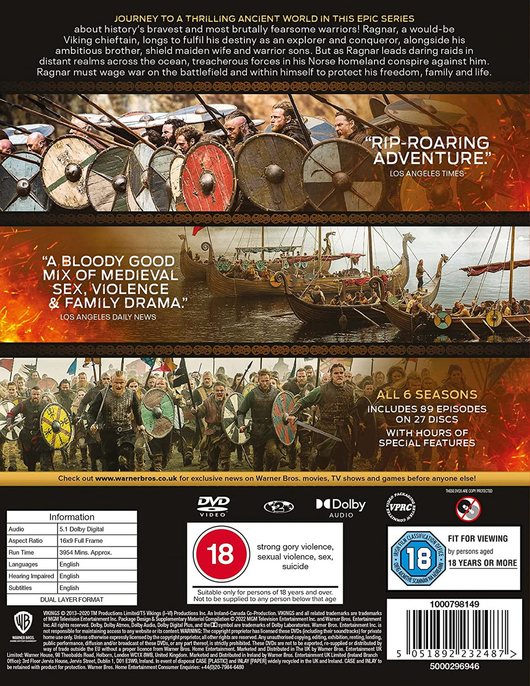 Vikings: Die komplette Serie [2013] [DVD]