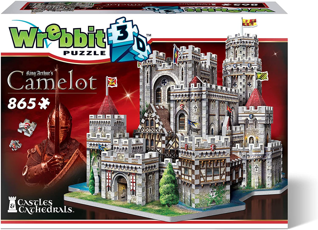 Wrebbit 3D-Puzzle King Arthur's Camelot 3D-Puzzle (865 Teile)