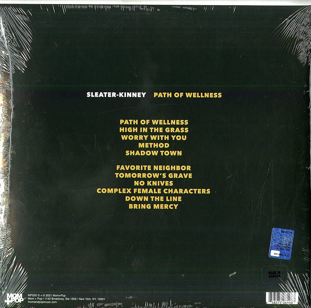 Sleater-Kinney – Path Of Wellness (Schwarz [Vinyl]