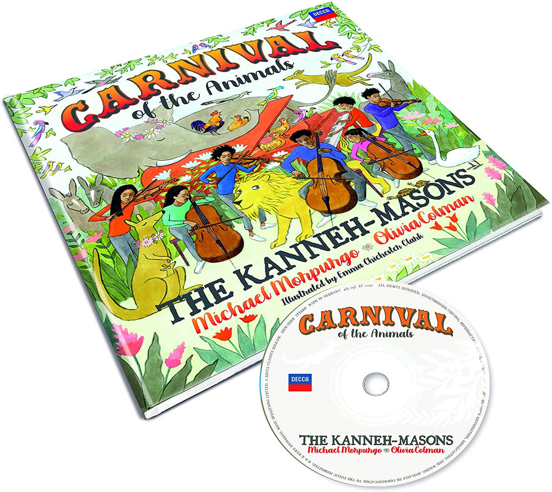 The Kanneh-Masons Michael Morpurgo Olivia Colman – Karneval mit gebundenem Buch] – [Audio-CD]
