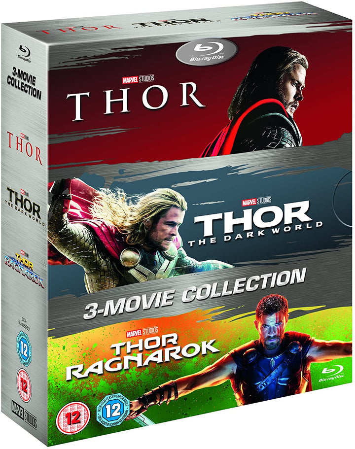 Thor 1-3 BD [2017] [Region Free] - Action/Fantasy [Blu-ray]
