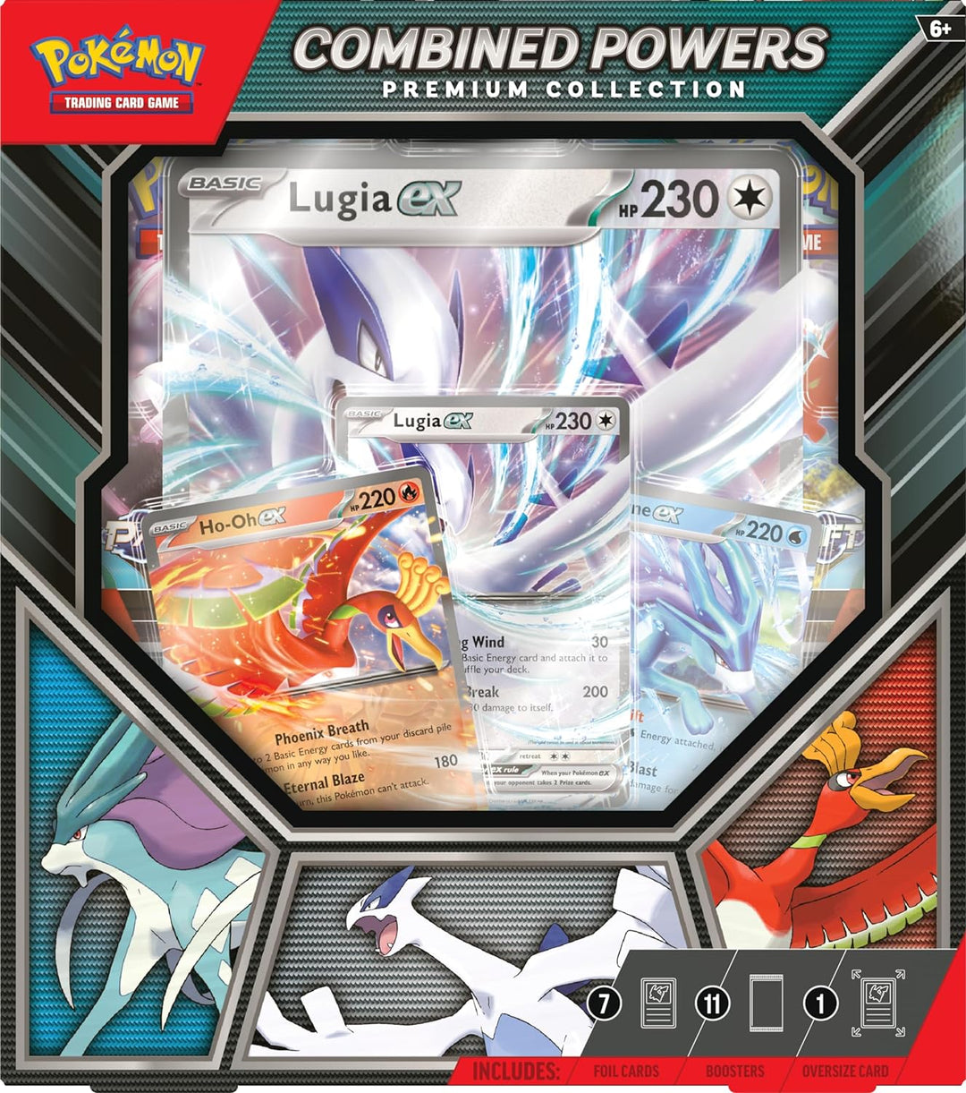 Pokemon TCG: Combined Powers Premium Collection – English Language (7 Foil Cards)