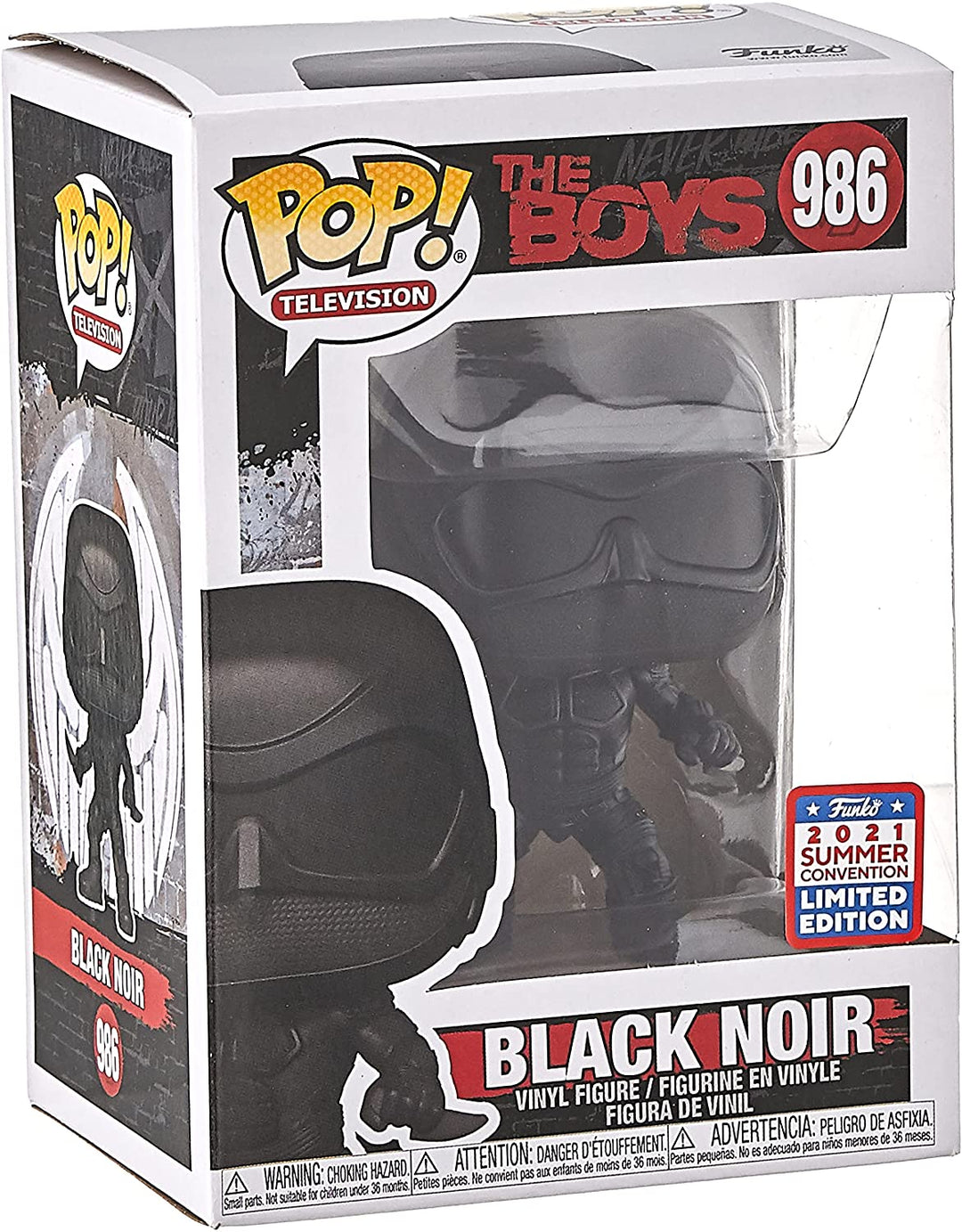 The Boys Black Noir Exclu Funko 48516 Pop! Vinyl #986