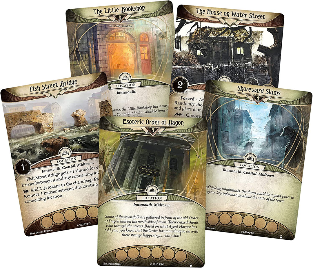 Arkham Horror LCG: In Too Deep Mythos Pack