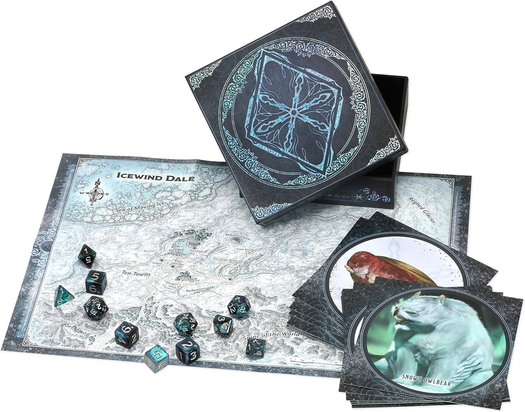 Dungeons &amp; Dragons Icewind Dale: Rime of the Frostmaiden Dice and Miscellany (D&amp;