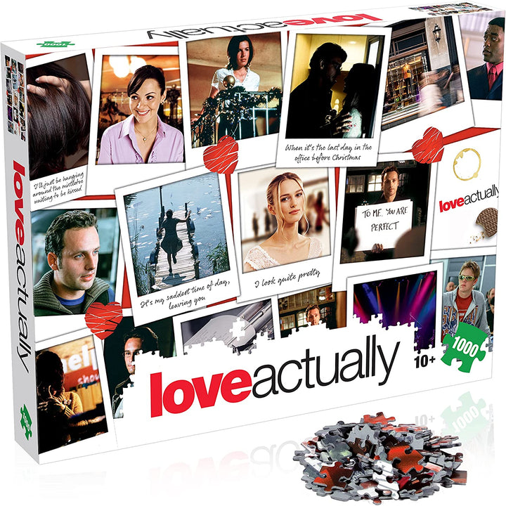 Puzzles WM01880-ML1-6 Love Actually 1000 Piece Jigsaw Game