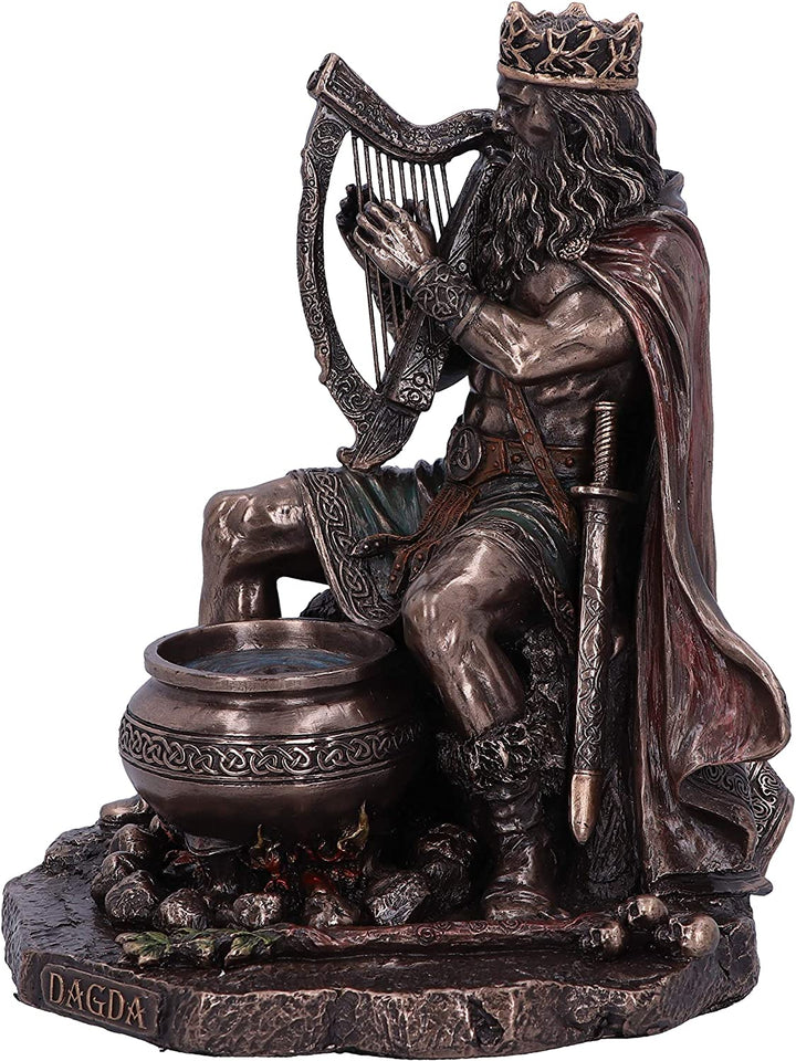 Nemesis Now Bronze Dagda King of Tuatha De Danann, Bronze, 18,5 cm