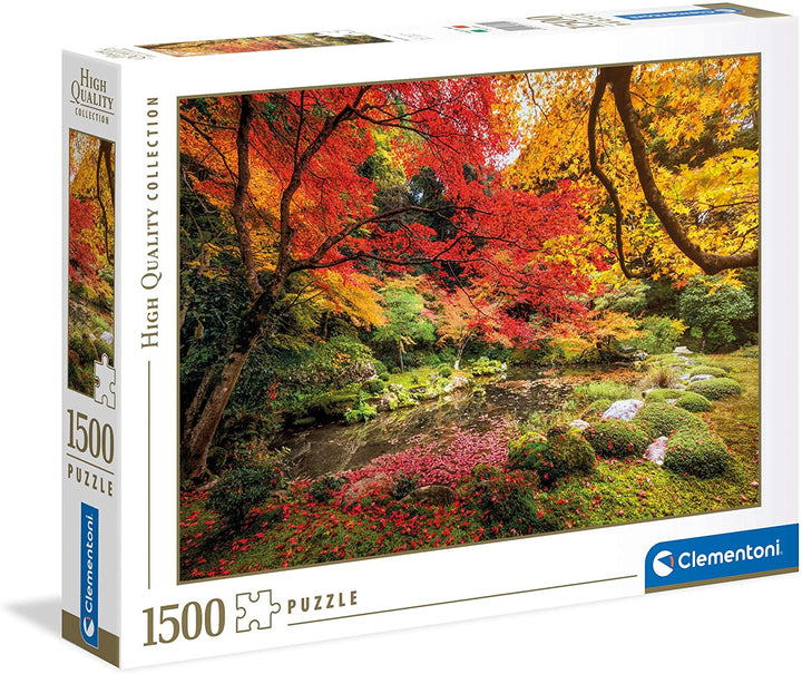 Clementoni Collection 31820, Herbstpark-Puzzle für Kinder und Erwachsene, 1500 Teile, ab 10 Jahren, mehrfarbig