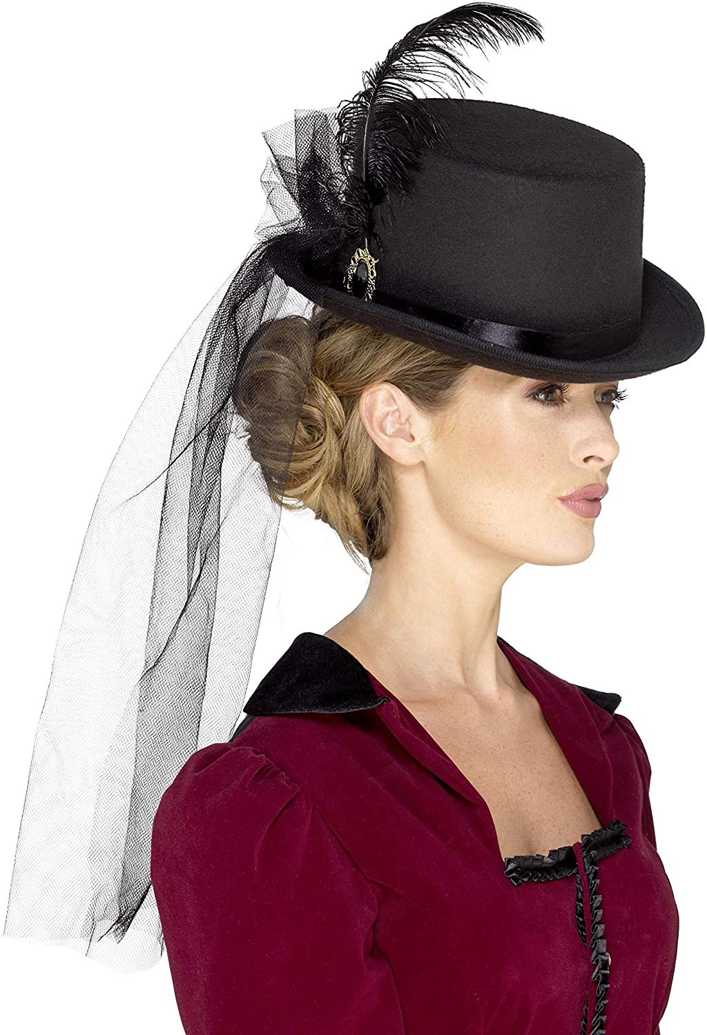 Smiffys Deluxe Ladies Victorian Top Hat (US)