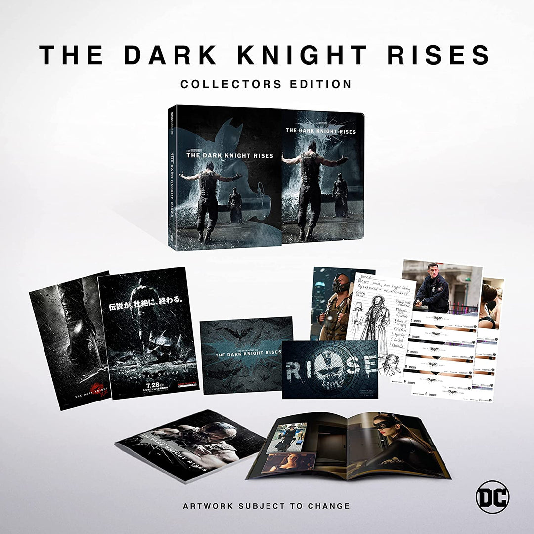 The Dark Knight Rises Ultimate Collector's Edition 4K Ultra HD Steelbook [Blu-ray]