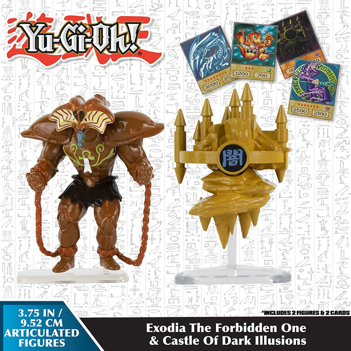 Super Impulse 5502D Yu-Gi-Oh Highly Detailed 3.75 Inch Articulated Set Includes