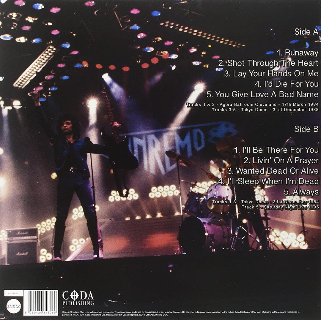 BON JOVI – GREATEST HITS LIVE ON AIR – LIMITIERTE EDITION AUF WEISSEM VINYL [VINYL]