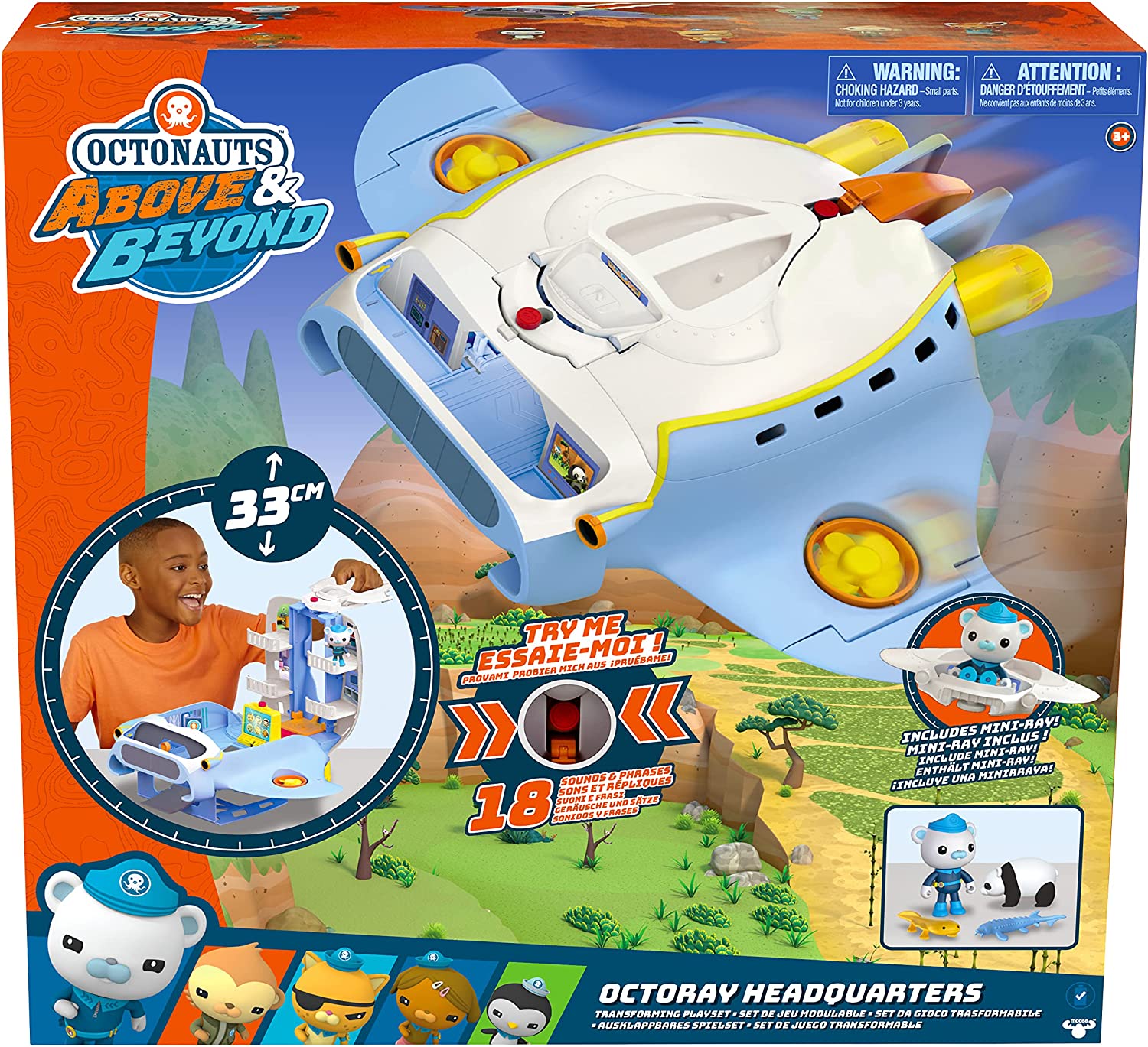 その他 Octonauts Amazon.com: OCTONAUTS Captain Barnacles & Gup A Adventure Pack