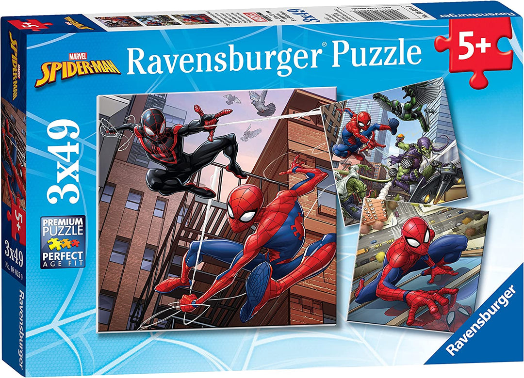 Ravensburger 08025 Spider-Man 3x 49tlg