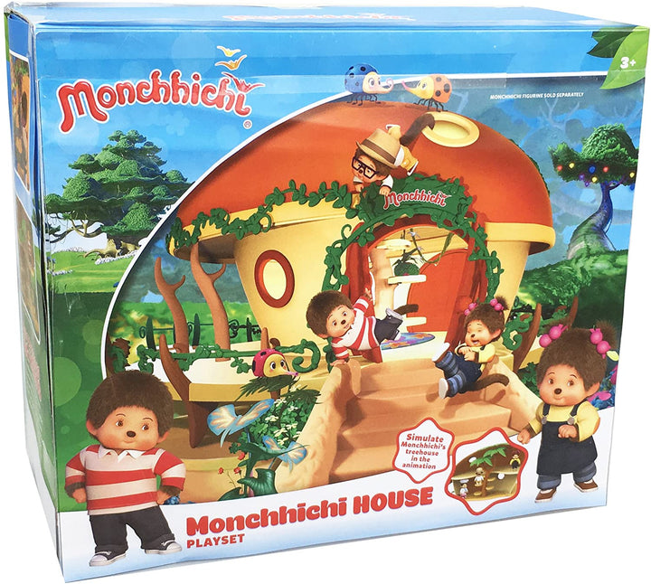 Monchhichi - Het echte huis - 38 cm - Babyspeelgoed