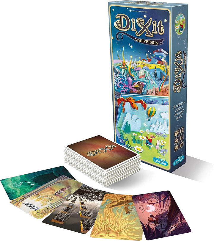 Libellud ASMDIX11EN Dixit 10th Anniversary Expansion, Mixed Colours