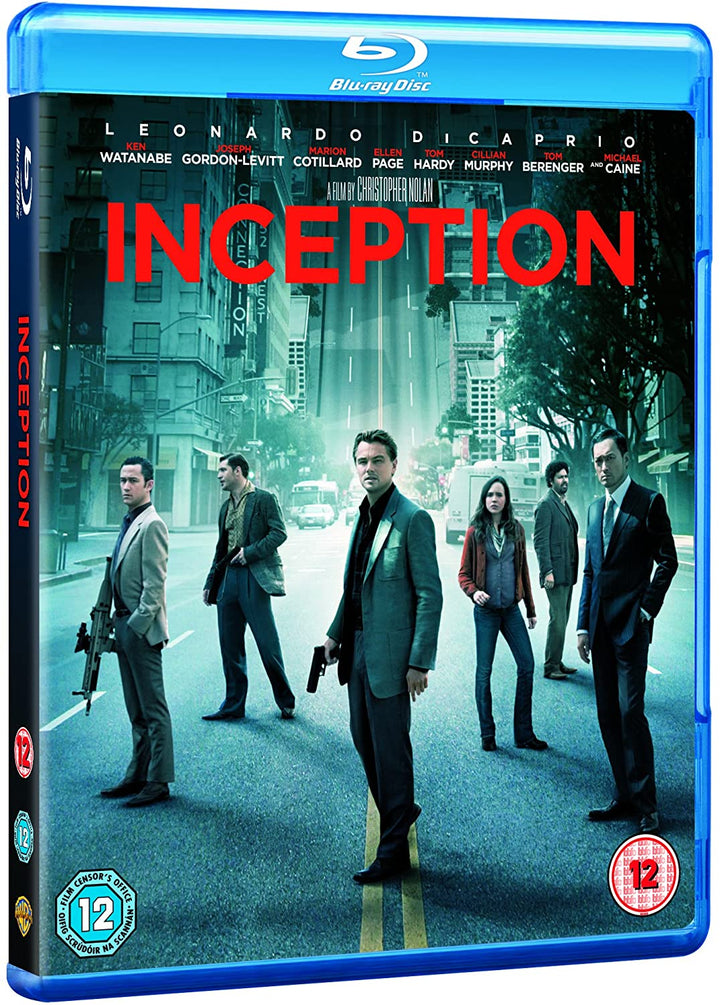 Inception [2010] [Region Free] – Action/Science-Fiction [Blu-Ray]