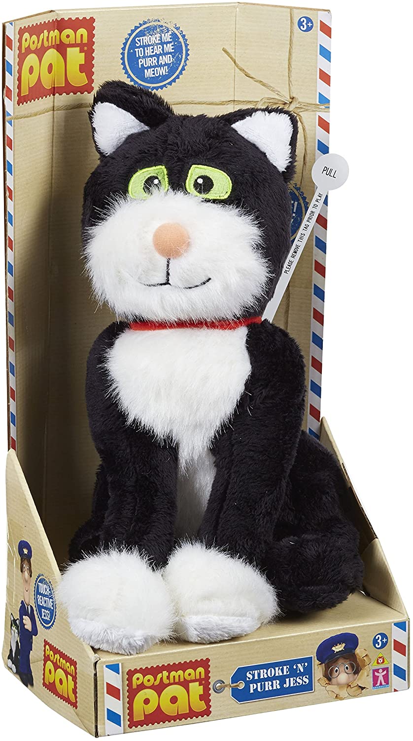 Postman Pat 04713 Pat Stroke and Purr Jess Plush Toy