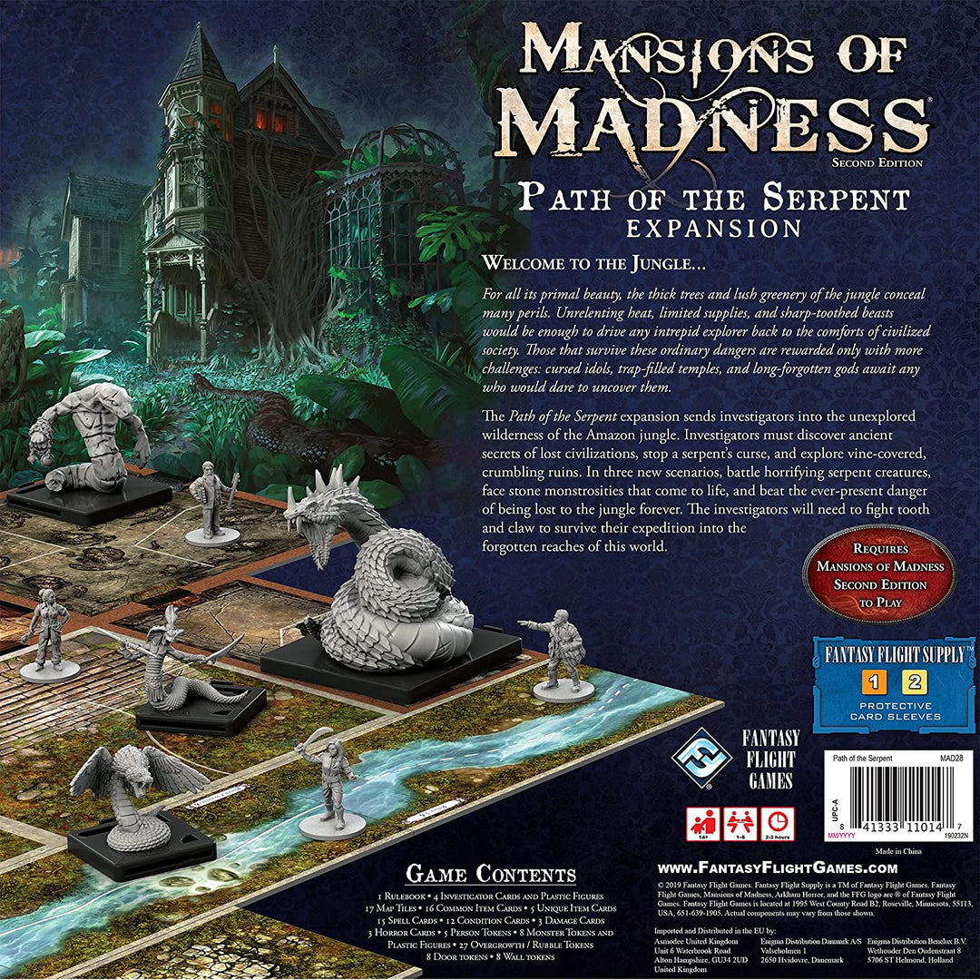 Mansions of Madness: Path of the Serpend 2nd Edition Expansion
