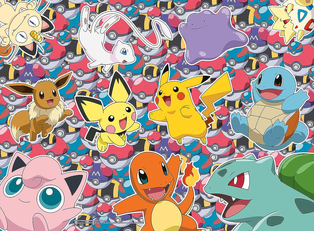 Ravensburger Pokémon-Puzzles für Kinder ab 6 Jahren – XXL 100 Teile – S