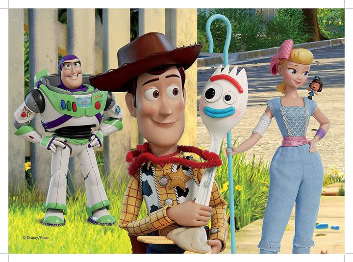 Puzzle 4 en 1 Disney Toy Story 4 - Dans la valise