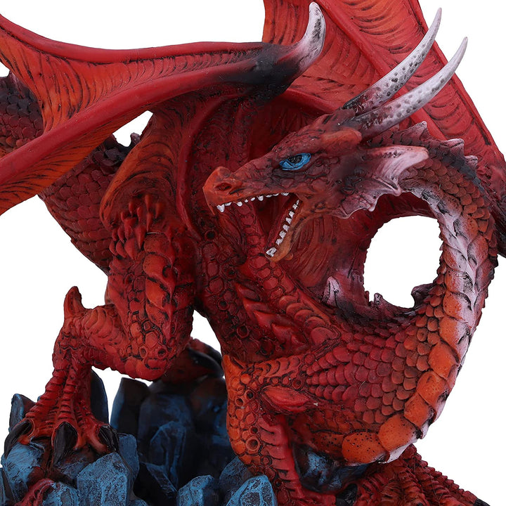 Nemesis Now Crimson Guard Drachenfigur, 16,5 cm, Rot, U5543T1