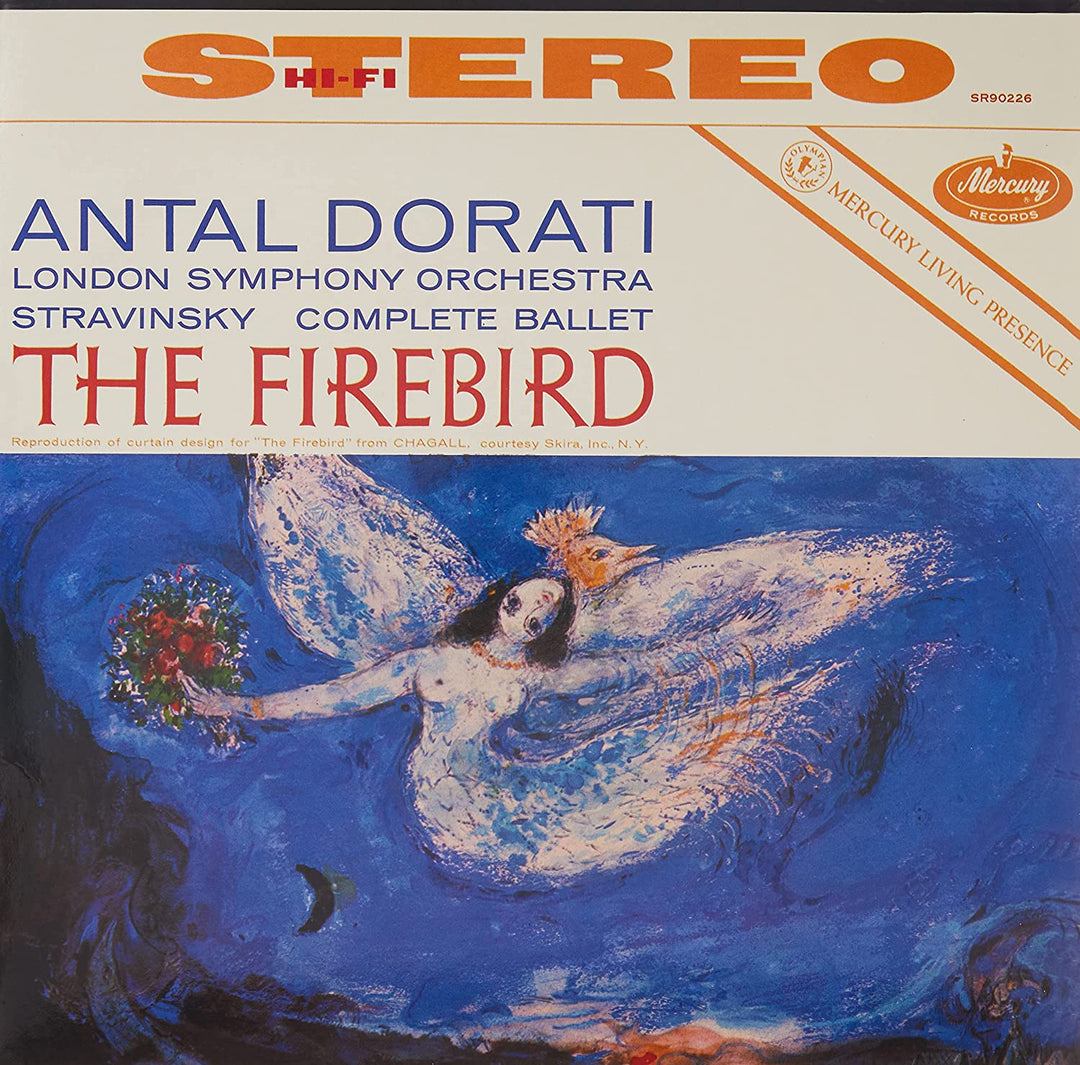 Stravinsky L'uccello Di Fuoco (Balleto Completo) (Half Speed Vinyl)