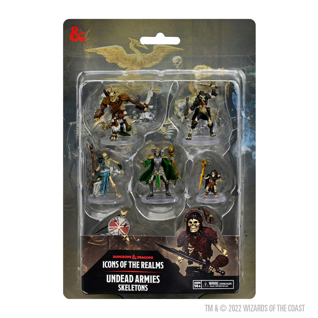 Dungeons & Dragons D&D Icons of The Realms: Undead Armies Skeletons