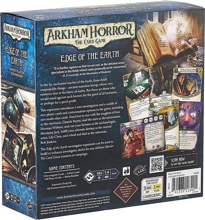 Arkham Horror Das Kartenspiel: Edge of the Earth Investigators-Erweiterung