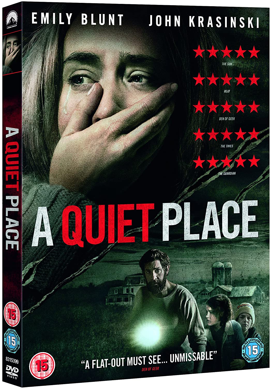 A Quiet Place (2018) – Horror-Sci-Fi-Thriller [DVD]