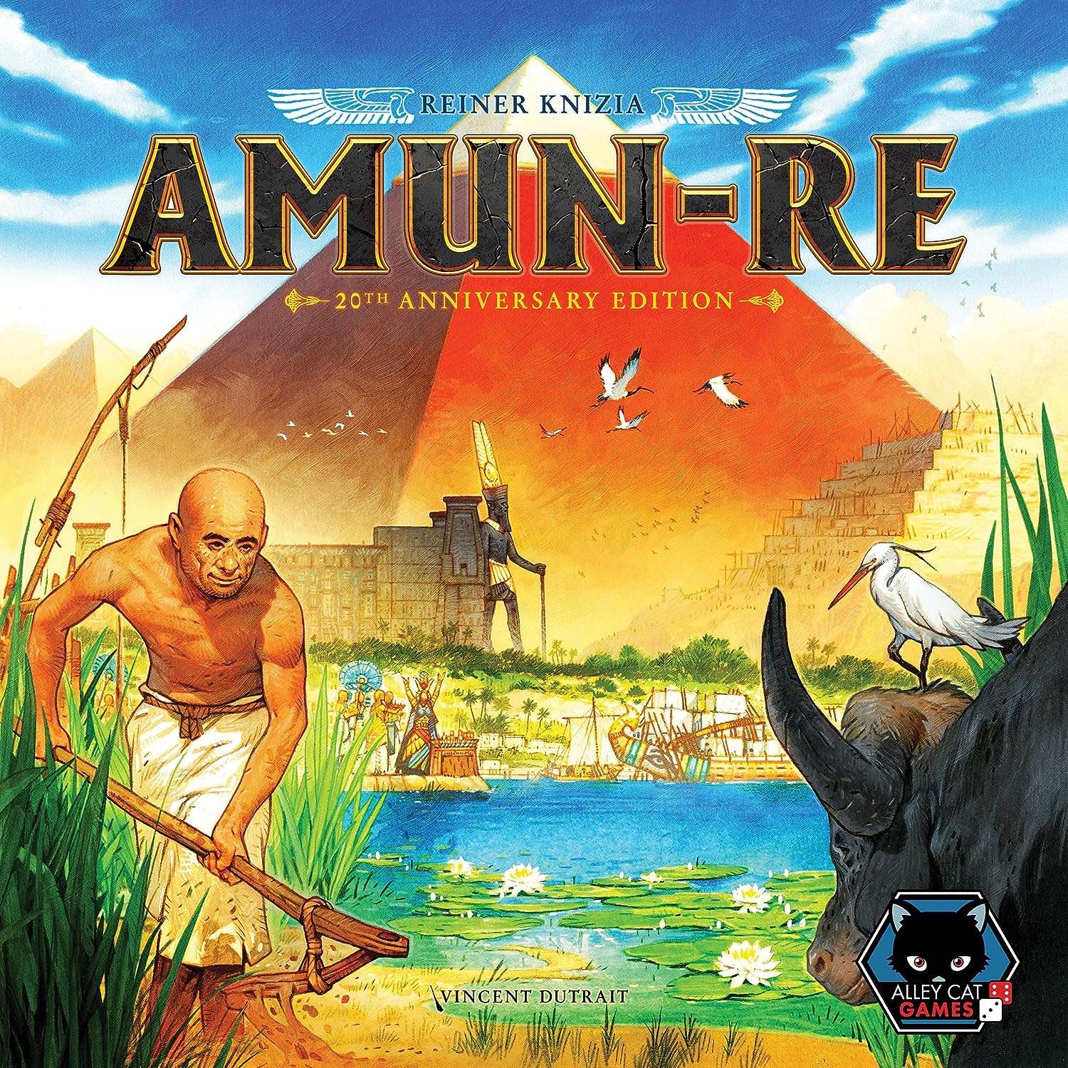 Alley Cat Games Amun-Re: 20th Anniversary Edition Board Game 3