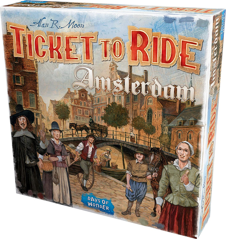 Days of Wonder - Ticket to Ride Amsterdam Board Game