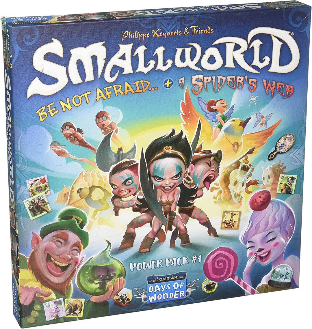 Days of Wonder | Small World Race Collection: Be Not Afraid & A Spider Web | Board Game