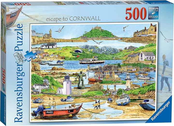 Ravensburger 16574 Flucht nach Cornwall 500-tlg