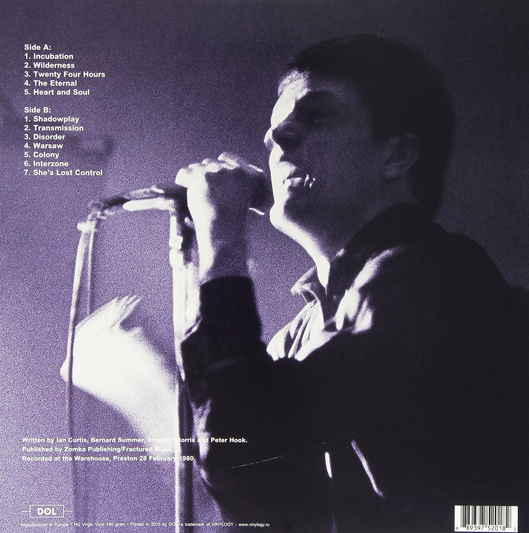 Joy Division – Live in Preston, 28. Februar [Vinyl]