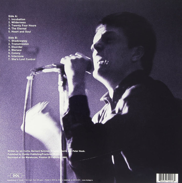Joy Division – Live in Preston, 28. Februar [Vinyl]