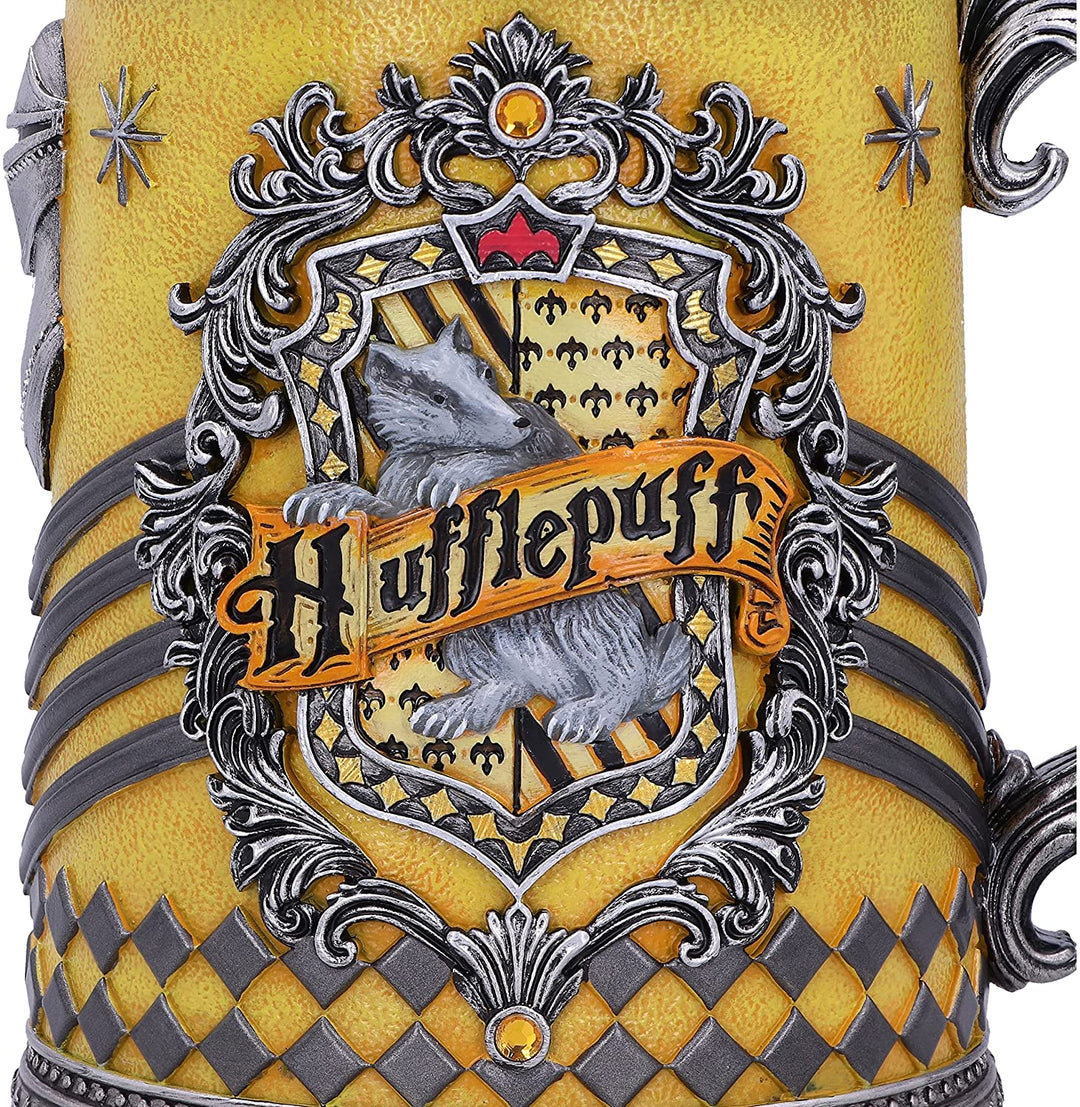 Nemesis Now offiziell lizenzierter Harry Potter Hufflepuff Hogwarts House Sammelkrug, Gelb, 15,5 cm