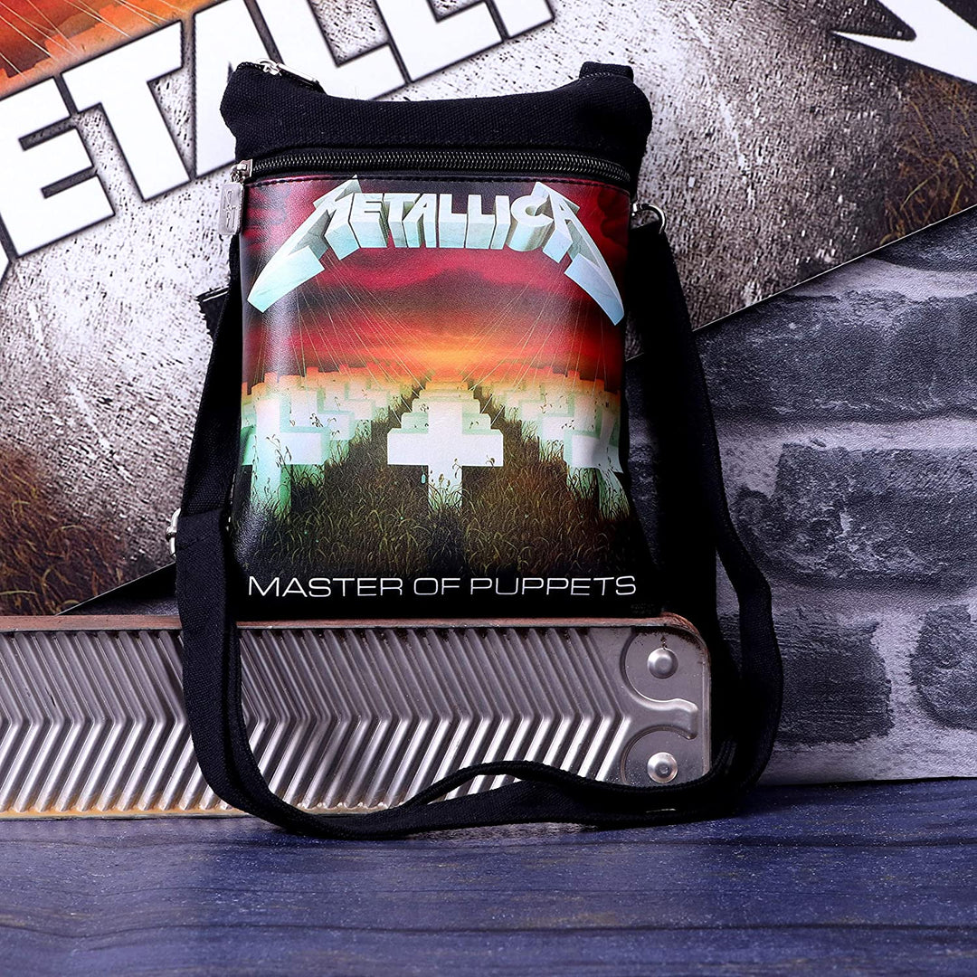 Nemesis Now Officially Licensed Metallica Master of Puppets Shoulder Bag, Metal,