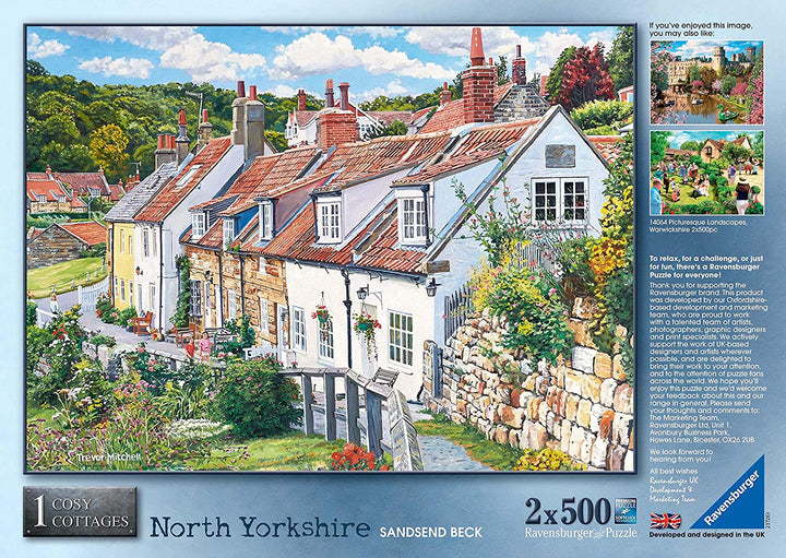 Ravensburger 14969 Cozy Cottages - North Yorkshire 2x 500St