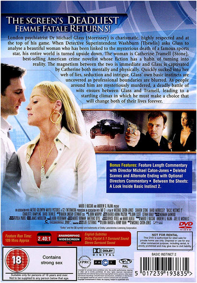 Basic Instinct 2 (Uncut Version) [DVD]